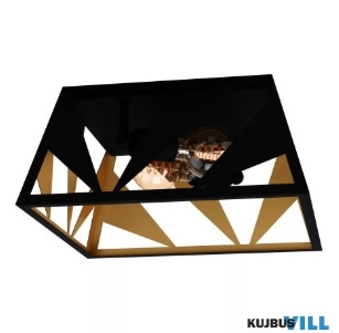 KIFUTÓ EGLO 39903 Mennyezeti lámpa 2x40W fekete/arany E27 Tabloncito