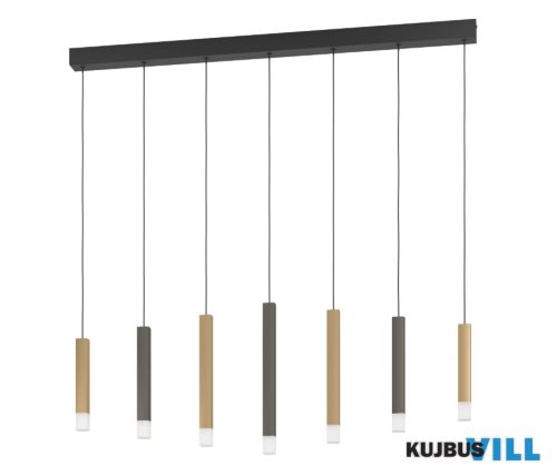 EGLO 39906 LED függ 7x3,2W fek/barna Estanterios