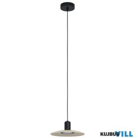 EGLO 39911 LEDfüggeszték GU10 1x5W fek/fa Mayazes