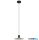 EGLO 39911 LEDfüggeszték GU10 1x5W fek/fa Mayazes
