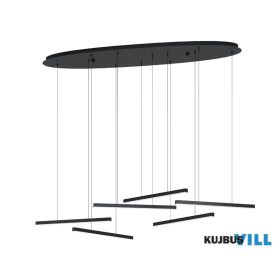 EGLO 39915 LED függeszték 6x8,4W fekete Lindoza