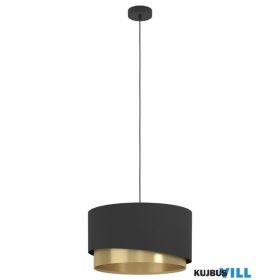 EGLO 39925 Függ.E27 1x40W 45cm fek/réz Manderline