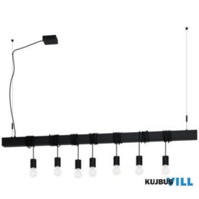 EGLO 39938 Függeszték E27 7x40Wfekete Townshend-B