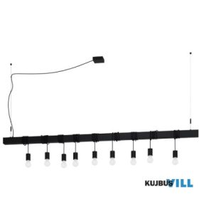 EGLO 39939 Függeszték E27 9x40Wfekete Townshend-B