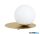 EGLO 39954 AsztaliE27 1x40Wcsiszréz/opál Arenales