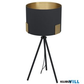 EGLO 39965 Asztali E27 1x40W fekete/réz Tortola1