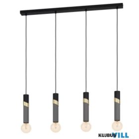 EGLO 39974 Függ.E27 1x40W53cm skék/aranyCasuarita