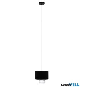 EGLO 39977 Függeszték E27 1x40W fekete Sapuara