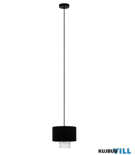 EGLO 39977 Függeszték E27 1x40W fekete Sapuara