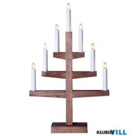 EGLO 410152 Aszt.gyertyt.E10 7x3W bar.220V 34x54cm