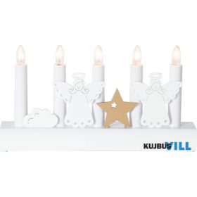 EGLO 410406 Aszt.gyertyt.angyalE10 5x3W220V28x15cm