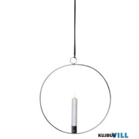 EGLO 411486 Gyertyás függ.Ø30cm LED 1AA króm