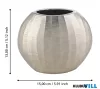EGLO 421052 Váza 13cm nikkel Abucay