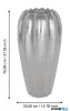 EGLO 421115 Váza 70cm ezüst színű Mombetsu
