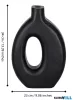EGLO 421266 Dekor fa váza 34cm fekete Melobody