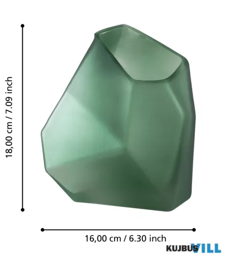 EGLO 421347 Üveg váza 16X11,5X18cm Clonony