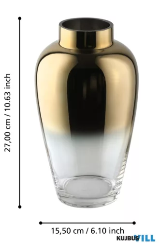 EGLO 421358 Üveg váza 15,5X15,5X27cm Kenyasi