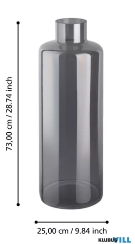 EGLO 421381 Üveg váza 25X25X75cm Nabas