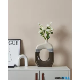 EGLO 421518 Kerámia váza 40cm bézs/fekete Iwate