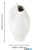 EGLO 421663 Kerámia váza 41cm fehér Otsuchi