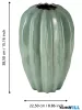EGLO 421666 Kerámia váza Ø15,5x31cm v.zöld Shigay