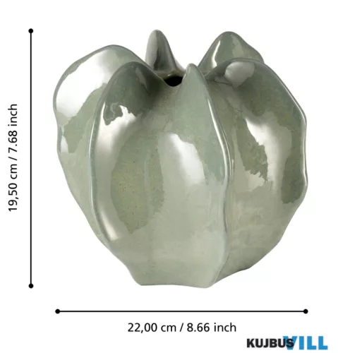 EGLO 421669 Kerámia váza Ø22x19,5cm vil.zöld Egele