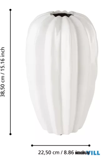 EGLO 421671 Kerámia váza Ø22,5x38,5cm fehér Egele