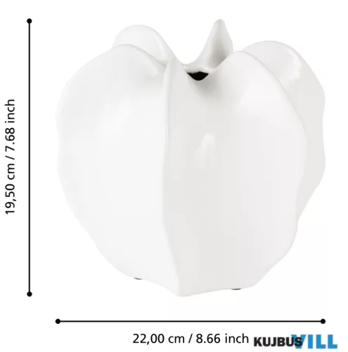 EGLO 421673 Kerámia váza Ø22x19,5cm fehér Egele