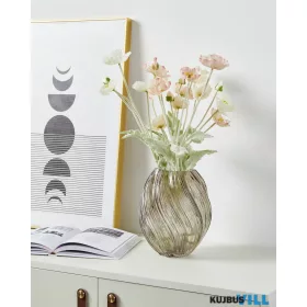 EGLO 421686 Üveg váza Ø18,5x21cm szürk-átlDebepare