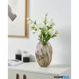 EGLO 421687 Üveg váza Ø19x26,5cm szürk-átlDebepare