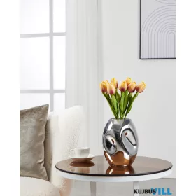 EGLO 421688 Üveg váza 20cm króm Xiporai