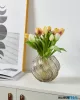 EGLO 421697 Üveg váza Ø18x16cm szürke-átl Debepare
