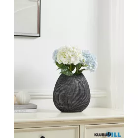 EGLO 421749 Kerámia váza 28cm fekete/ezüst Shiguhe