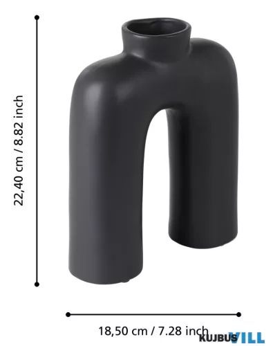 EGLO 421751 Kerámia váza 18,5x6,3x22,4cm fk Brower