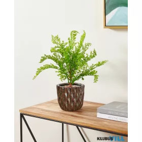 EGLO 421786 Kaspó Ø15x13cm fekete/zöld Shipo