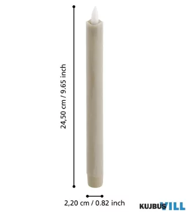 EGLO 422219 LED gyertya 24,5cm bézs 2db Antanabe