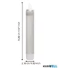 EGLO 422223 LED gyertya 15cm szürke 2db Antanabe