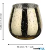 EGLO 422486 Mécsestartó Ø14,5x14cm fek/ar Bezamby