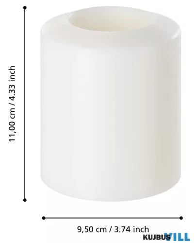 EGLO 422686 Teamécs.tartó Ø9,5x11cm krém Tunduru