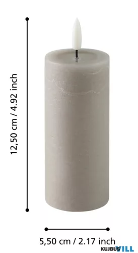 EGLO 422784 LED gyertya Ø5,5x12,5cm tópszínLeskino