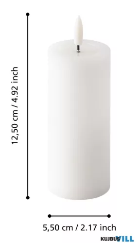 EGLO 422788 LED gyertya Ø5,5x12,5cm fehér Leskino