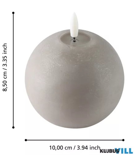 EGLO 422793 LED gyertya Ø10cm tópszín Leskino