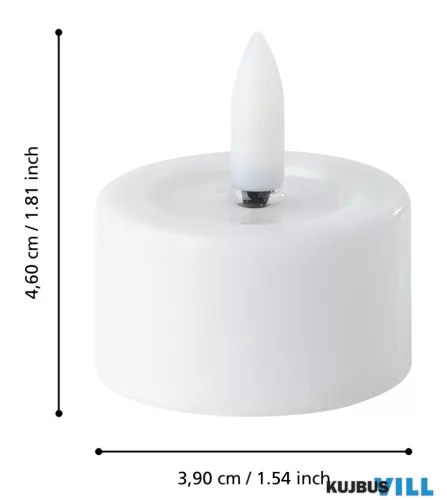EGLO 422817 LED teamécses 0,06W feh 6db Longbleh