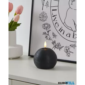 EGLO 422824 LED gyertya Ø10cm 0,06W fekete Leskino