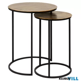 EGLO 424161 Kisasztal Ø32x50cm antik s.réz Aghleam