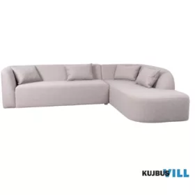 EGLO 424451-G83 Sarokkanapé 4 párnával szürke Dinghe