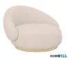 EGLO 424583-P01 FOTEL 97,5X92,5X62,8CM KRÉM MARKHRAM