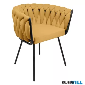 EGLO 424656-R41 Étkezőszék sárga/fekete Manambolosy