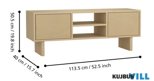 EGLO 424661 Komód 133,5x40x50,5cm fa Tsukuba