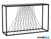 EGLO 424774 Kisasztal 130x38x80cm fekete Otawara